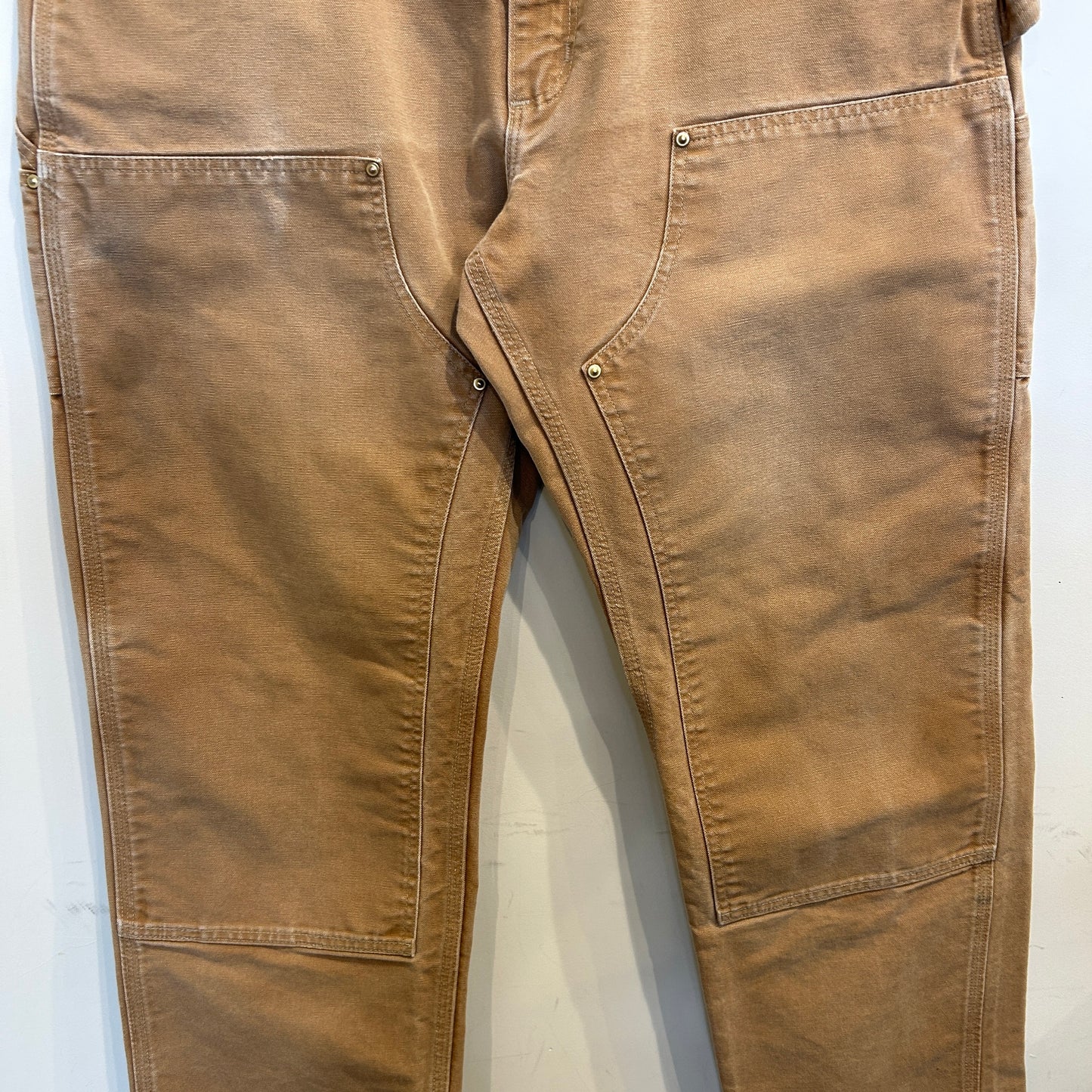 Carhartt double knee pants カーハート ダブルニー Loose パンツ ベージュ (38 32)/A9387P-SO