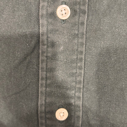 00's Ralph Lauren ラルフローレン 無地シャツ 緑 (L)/SA7957SH-SO