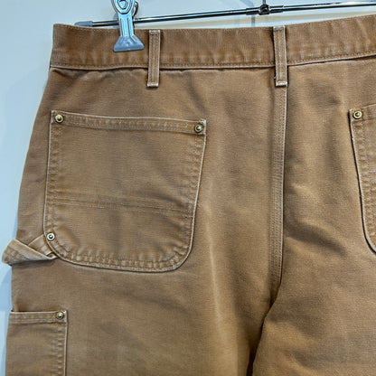 Carhartt double knee pants カーハート ダブルニー Loose パンツ ベージュ (38 32)/A9387P-SO