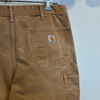 Carhartt double knee pants カーハート ダブルニー Loose パンツ ベージュ (38 32)/A9387P-SO