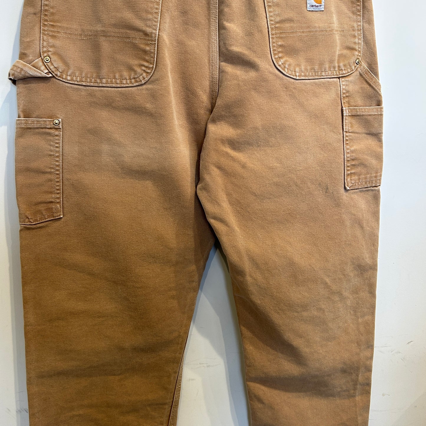 Carhartt double knee pants カーハート ダブルニー Loose パンツ ベージュ (38 32)/A9387P-SO