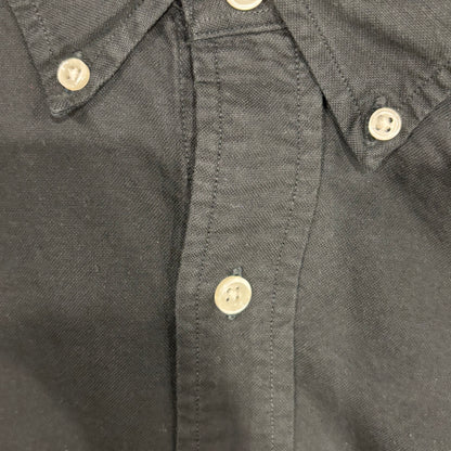 00's Ralph Lauren ラルフローレン 無地シャツ 黒 (XL)/A7920SH-SO