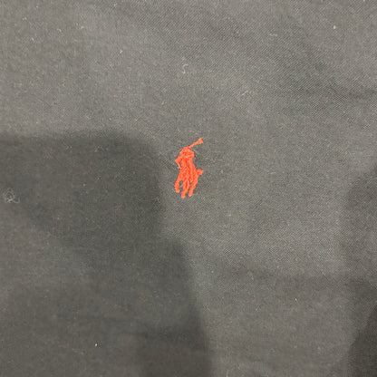 00's Ralph Lauren ラルフローレン 無地シャツ 黒 (XL)/A7920SH-SO