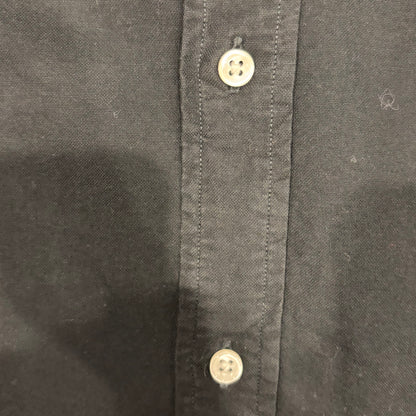 00's Ralph Lauren ラルフローレン 無地シャツ 黒 (XL)/A7920SH-SO