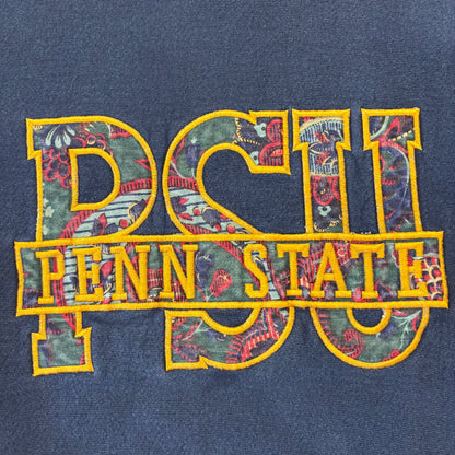 90's  Lee  リバースウィーブタイプ PENN STATE  刺繍 スウェット ネイビー L /B3042R-SO