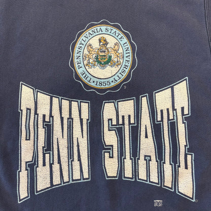 90's  Hanes  リバースウィーブタイプ PENN STATE  カレッジ スウェット ネイビー L /B2353R-SO