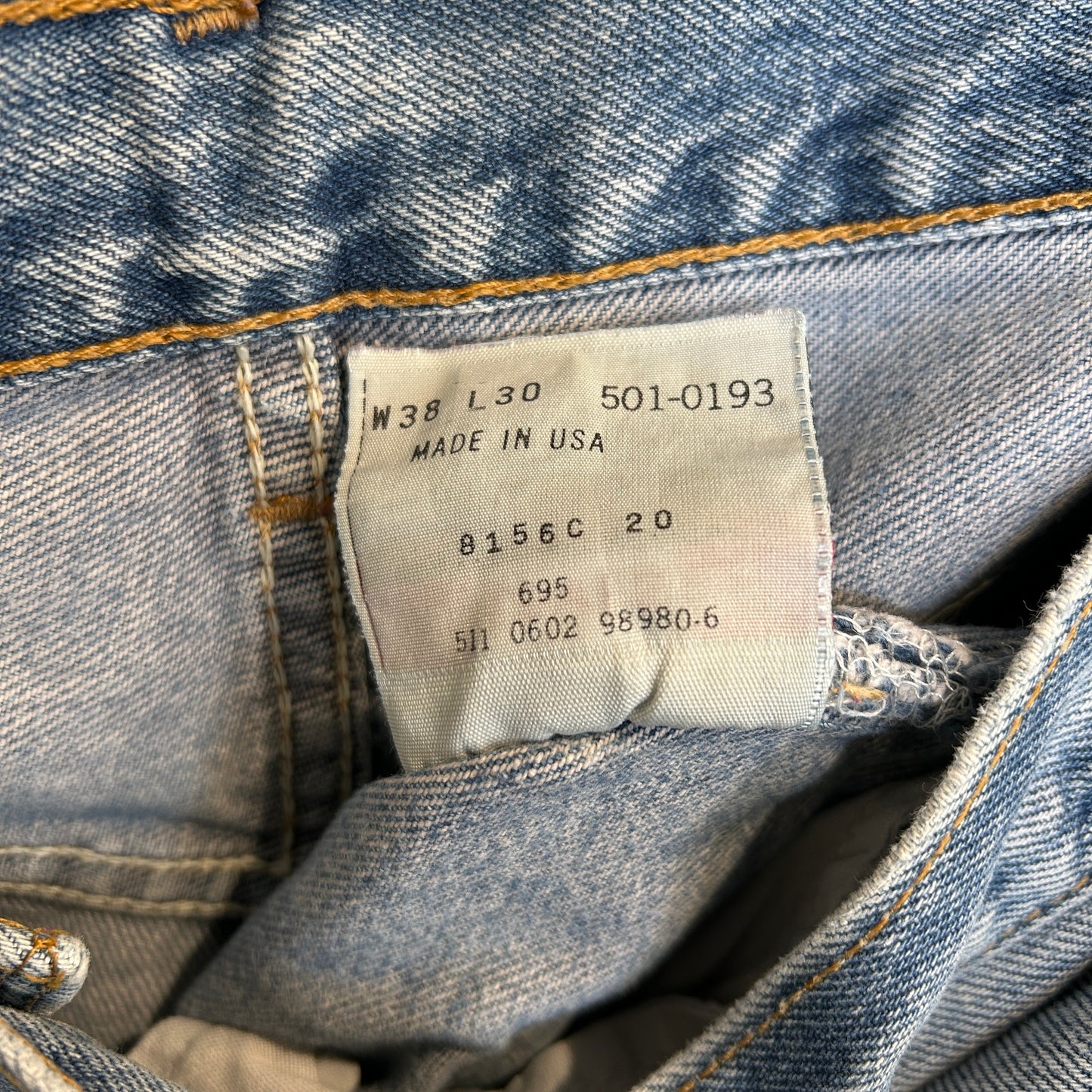 00's Levi's 501 リーバイス デニムパンツ 青 (38×30)/A9712P-SO