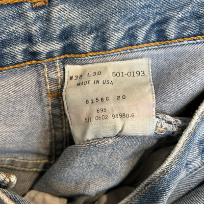00's Levi's 501 リーバイス デニムパンツ 青 (38×30)/A9712P-SO