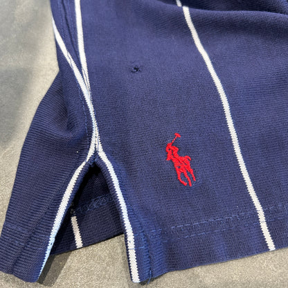 90's Polo Ralph Lauren ラルフ ヘンリーネックカットソー ロンT USA製(L)/A5677T-SO