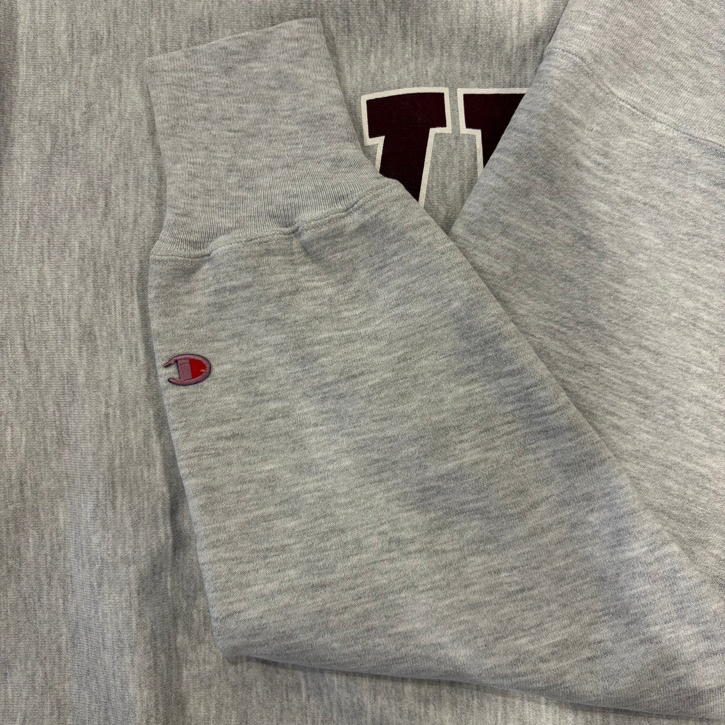 90's  Champion   WPI カレッジ スウェット グレー サイズ不明 /A8143R-SO
