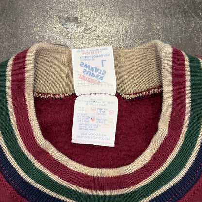 90's KENNEBUNKPORT  MAINE スウェット ワインレッド (L)/B1161S-SO