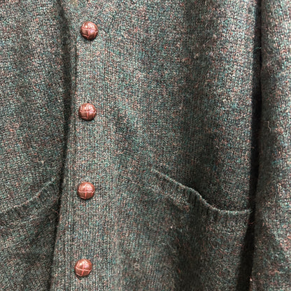 90's Pendleton ペンドルトン ウールカーディガン ダークグリーン(M)/A9268K-SO