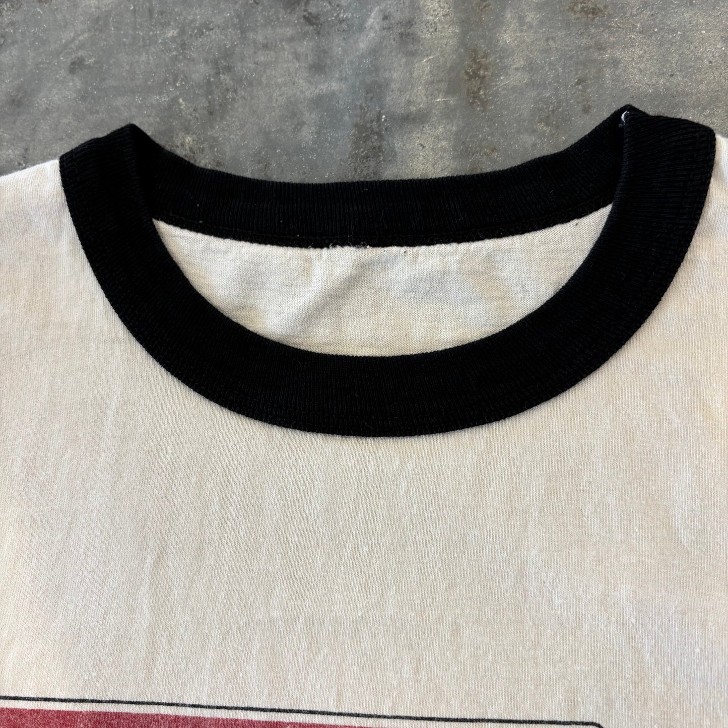 90's Weezer「W STREAK」 バンド リンガーTシャツ 白 (サイズ不明）/C0295T-SO