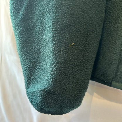 90's Patagonia パタゴニア フリースジャケット USA製　グリーン(XL)/A1145F-SO