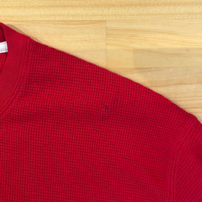 POLO RALPH LAUREN サーマルシャツ 赤 (L)/B1347T-SO