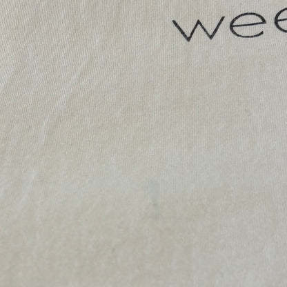 90's Weezer「W STREAK」 バンド リンガーTシャツ 白 (サイズ不明）/C0295T-SO
