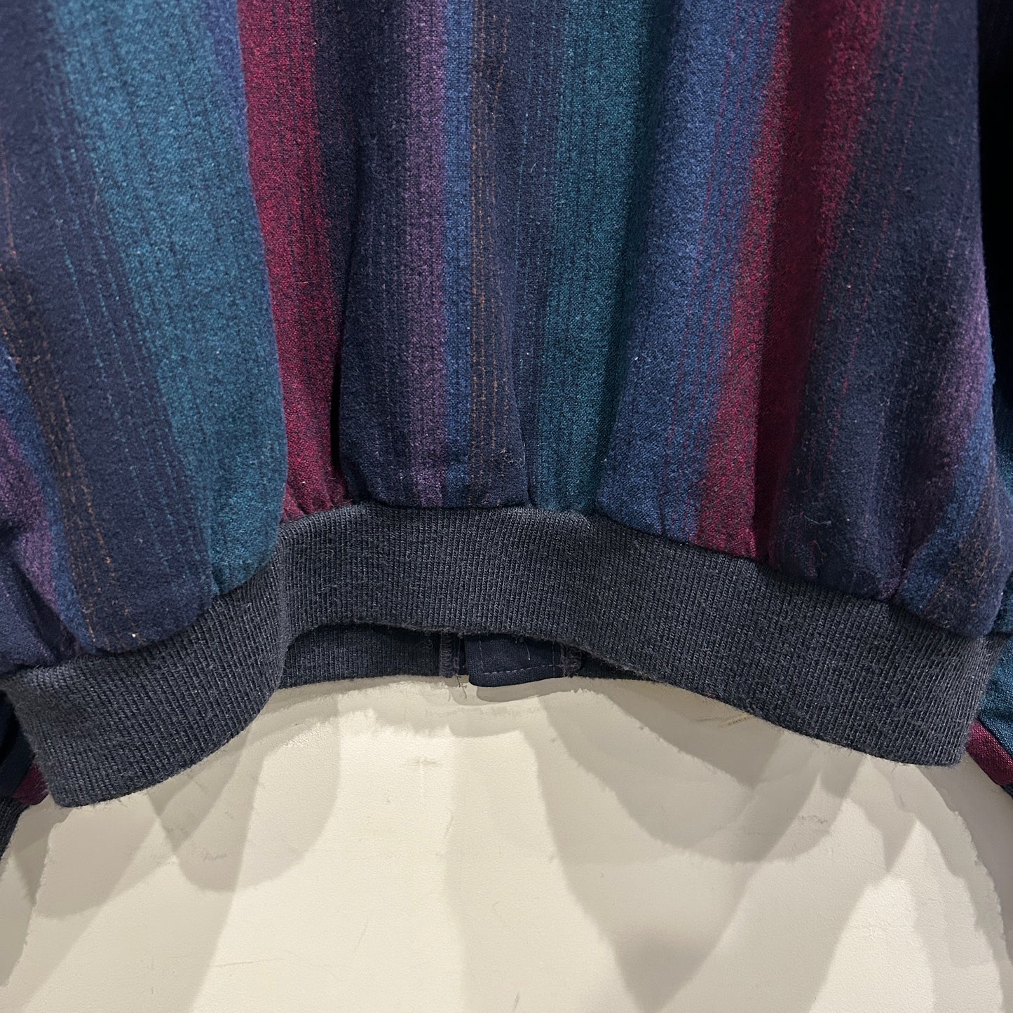 ８0's Pendleton ペンドルトン ウールカーディガン ストライプ USA製(XL)/A5861S-SO