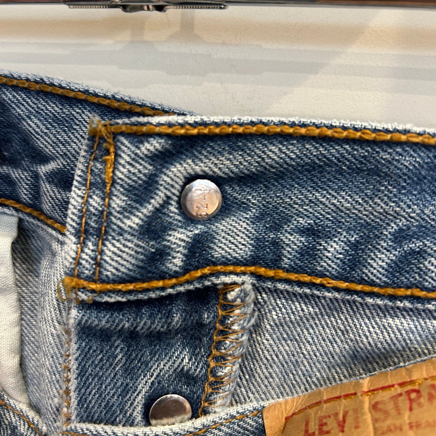 90's Levi's 501 リーバイス デニムパンツ 青 (35×31)/A9728P-SO