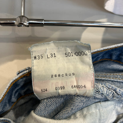 90's Levi's 501 リーバイス デニムパンツ 青 (35×31)/A9728P-SO