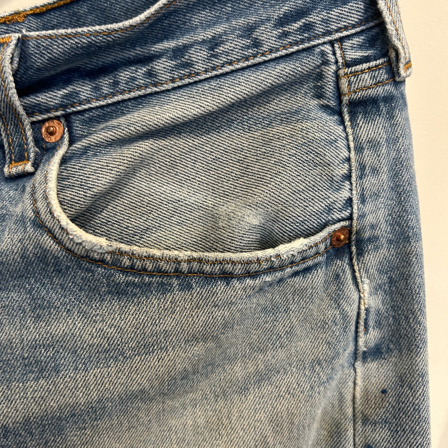 90's Levi's 501 リーバイス デニムパンツ 青 (35×31)/A9728P-SO