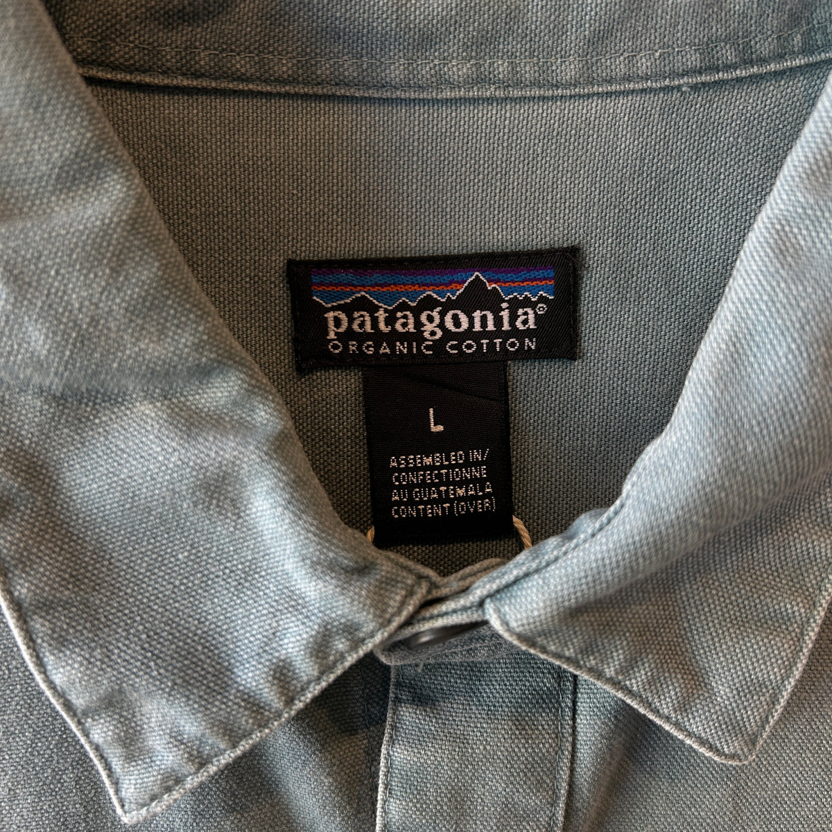 90's Patagonia パタゴニア キャンバスシャツ (L)/C1597SH-SO