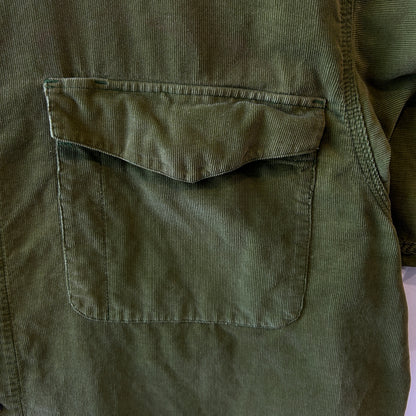 1993 Patagonia パタゴニア コーデュロイワークシャツ グリーン(L)/C1629SH-SO