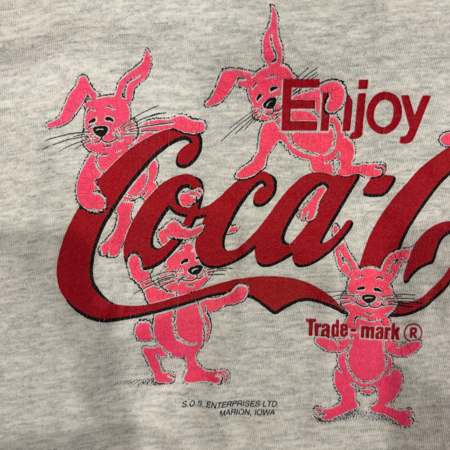 90's Fruit Of The Loom Coca-Cola 企業ロングTシャツ 白 (Xl)/B1938T-SO