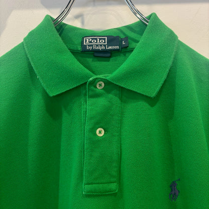 00's Polo by Ralph Lauren ラルフローレン ポロシャツ 緑 (L)/A4462S-SO