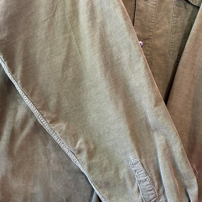 1993 Patagonia パタゴニア コーデュロイワークシャツ グリーン(L)/C1629SH-SO
