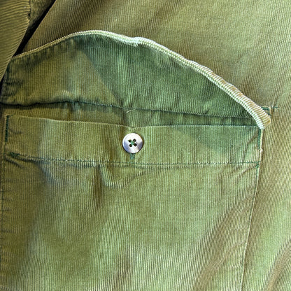 1993 Patagonia パタゴニア コーデュロイワークシャツ グリーン(L)/C1629SH-SO