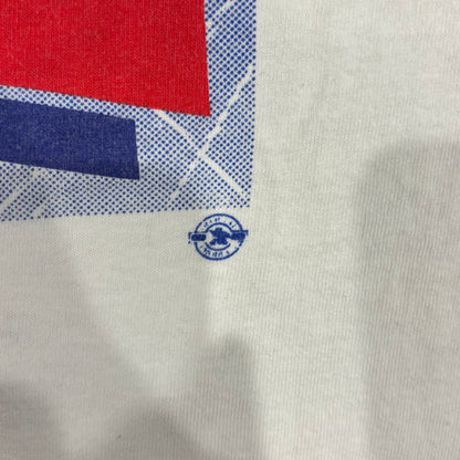 00's Fruit Of The Loom バドワイザー アルコールロングTシャツ 白 (L)/B3045T-SO