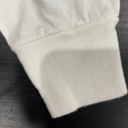 00's Fruit Of The Loom バドワイザー アルコールロングTシャツ 白 (L)/B3045T-SO