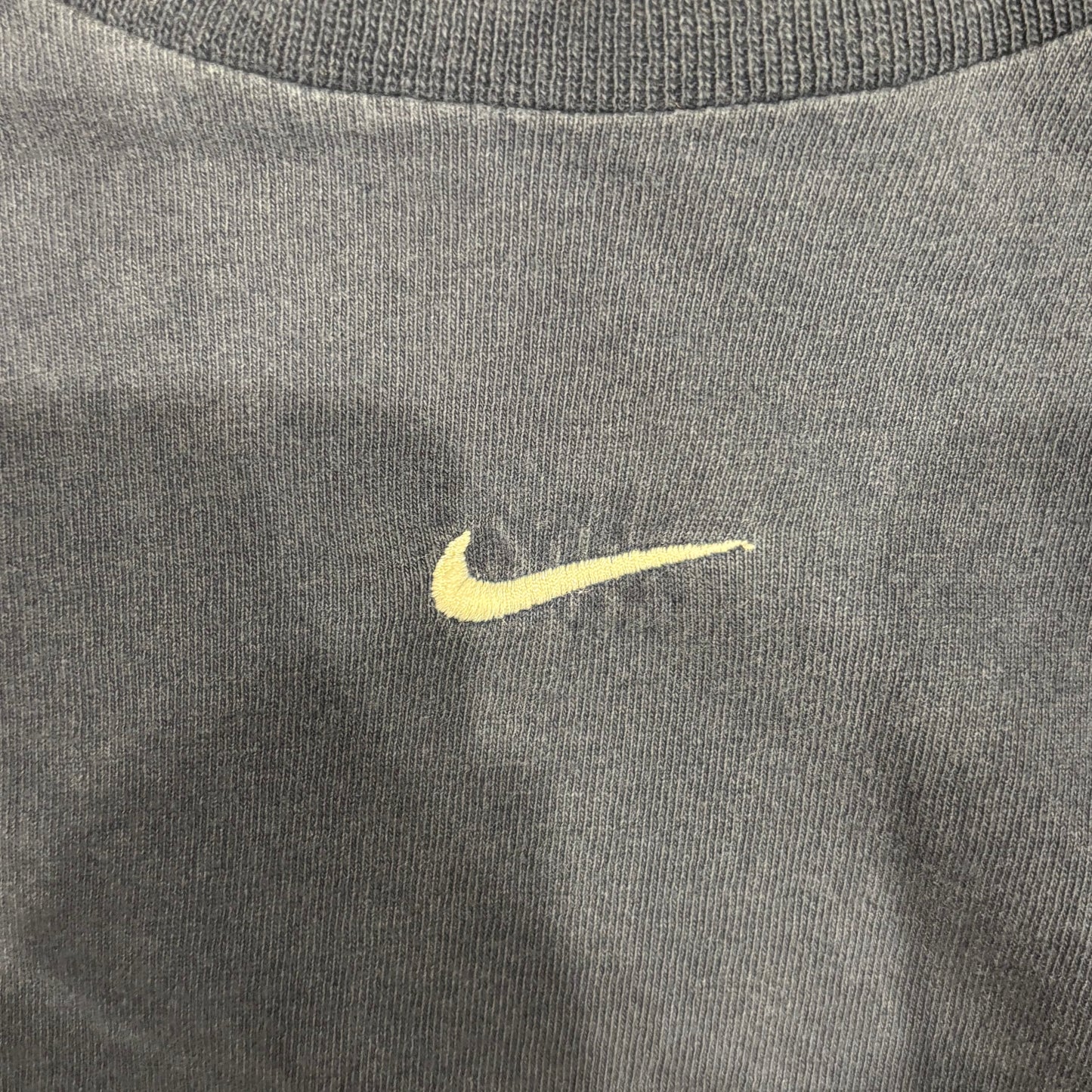 00's NIKE ナイキ ロングTシャツ 紺 (XL)/B3044T-SO