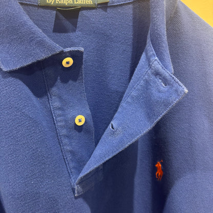 00's Polo by Ralph Lauren ラルフローレン ポロシャツ 青 (L)/A3166S-SO