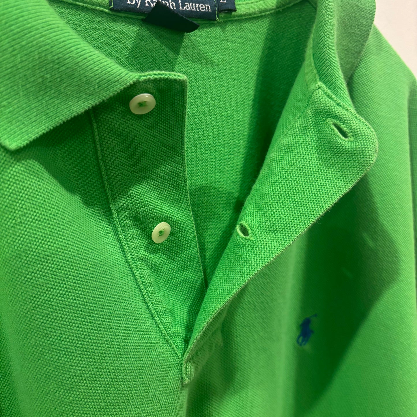 00's Polo by Ralph Lauren ラルフローレン ポロシャツ ライトグリーン (L)/A4465S-SO