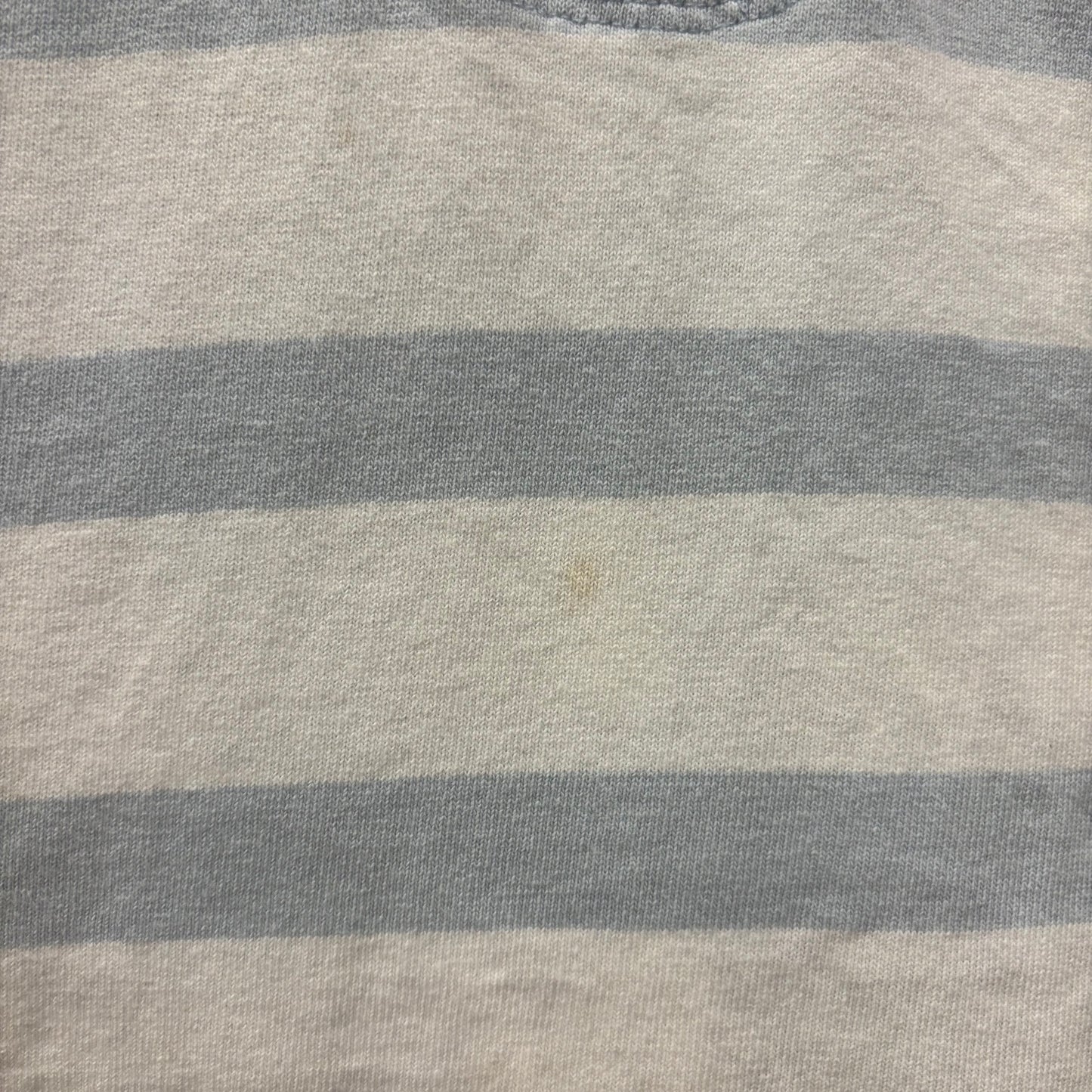 00's Polo by Ralph Lauren ラルフローレン ボーダー ラガーシャツ ライトブルー/ホワイト (L)/B4002S-SO