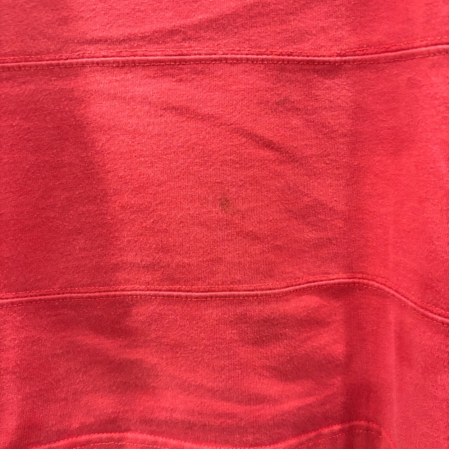 90-00's Polo by Ralph Lauren デニム襟 ラルフローレン ラガーシャツ コーラルレッド (L)/B4003S-SO