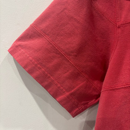 90-00's Polo by Ralph Lauren デニム襟 ラルフローレン ラガーシャツ コーラルレッド (L)/B4003S-SO