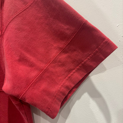 90-00's Polo by Ralph Lauren デニム襟 ラルフローレン ラガーシャツ コーラルレッド (L)/B4003S-SO