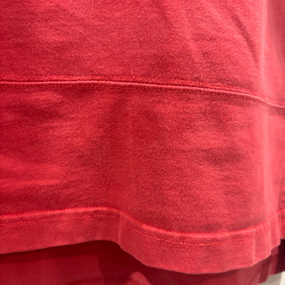 90-00's Polo by Ralph Lauren デニム襟 ラルフローレン ラガーシャツ コーラルレッド (L)/B4003S-SO