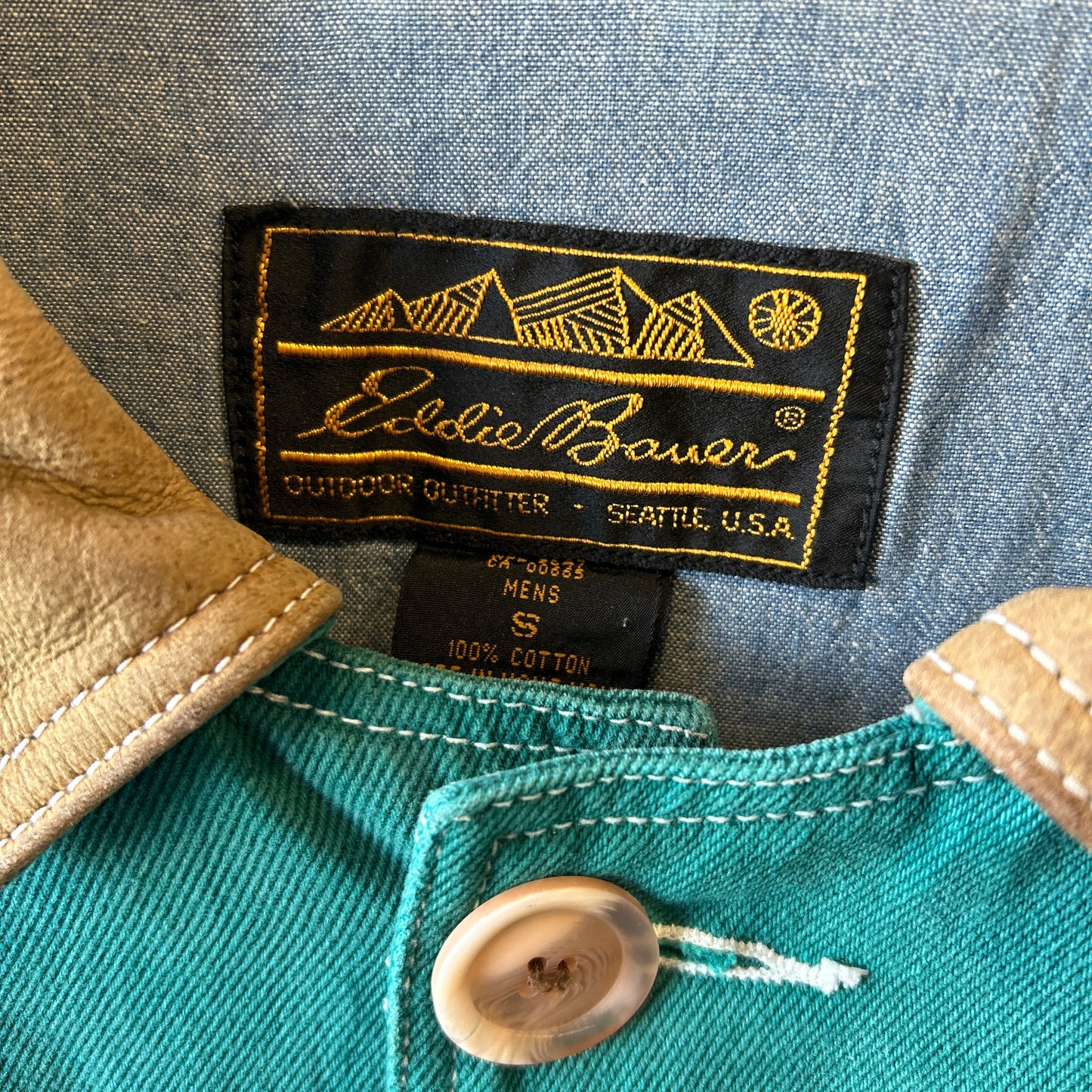 80's Eddie Bauer エディーバウアー ハンティングジャケット マルチカラー(S)/A0038J-SO