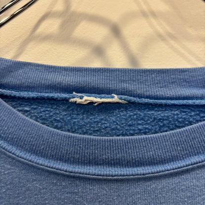 90's Disney ディズニー Mickey Mouse ミッキー キャラクタースウェット 水色 (サイズ不明)/B0337S-SO