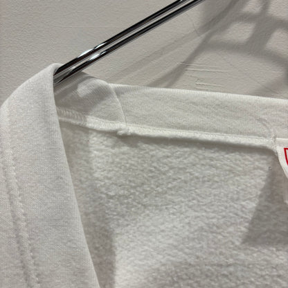 90's Disney ディズニー Mickey Mouse ミッキー スウェットカーディガン 白 (サイズ不明)/A7768S-SO