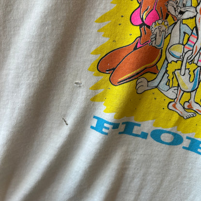90's MTV Spring Break 1992 Tシャツ ミュージックT 白 Screen Stars (XL)/C0927T-SO