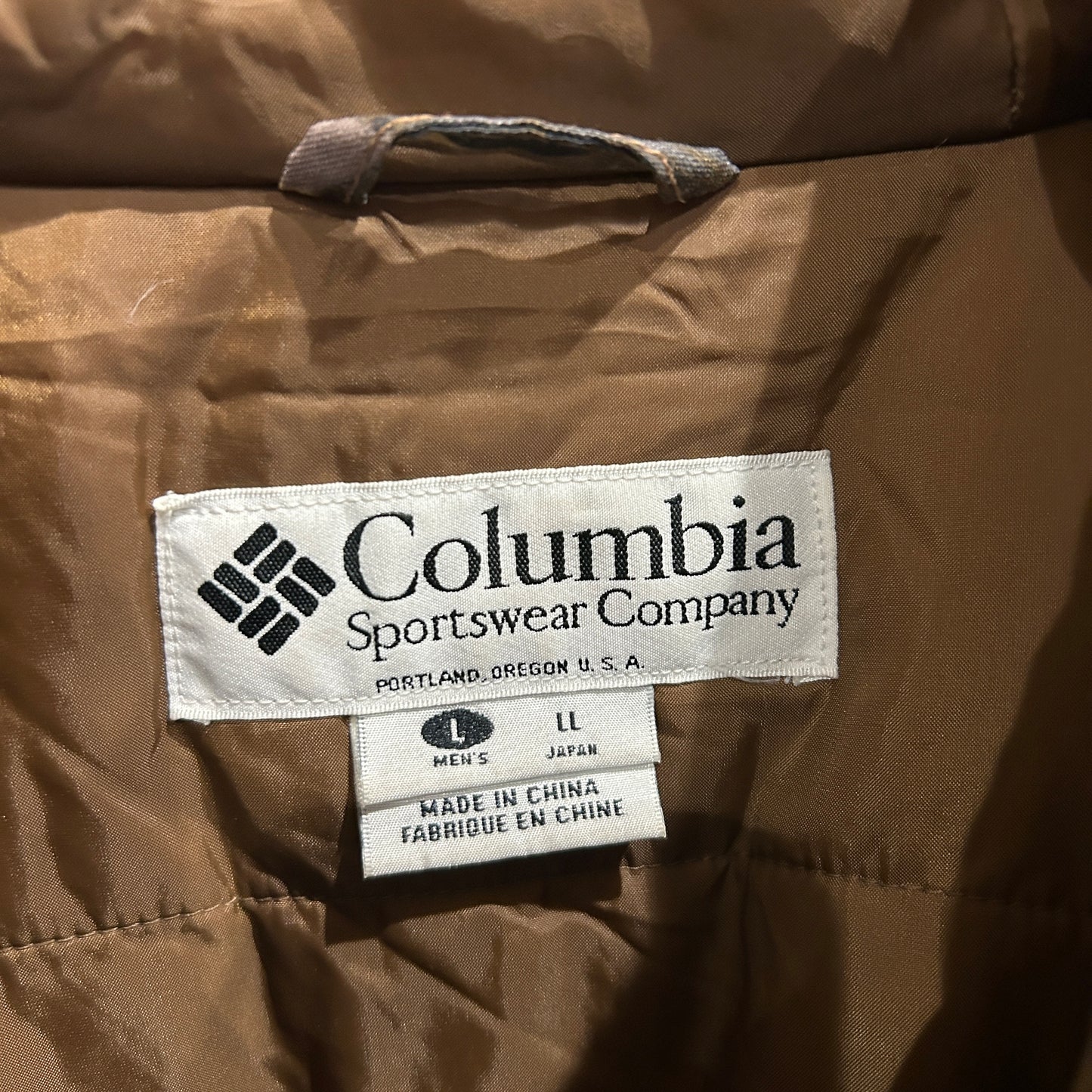 90's Columbia コロンビア ”DELTA MARSH"Camouflage Parka カモフラジャケット 中綿(L)/B1228O-SO