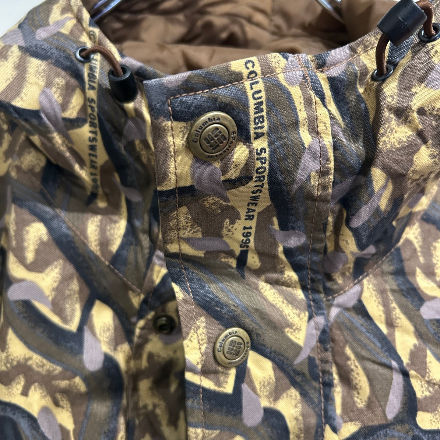 90's Columbia コロンビア ”DELTA MARSH"Camouflage Parka カモフラジャケット 中綿(L)/B1228O-SO