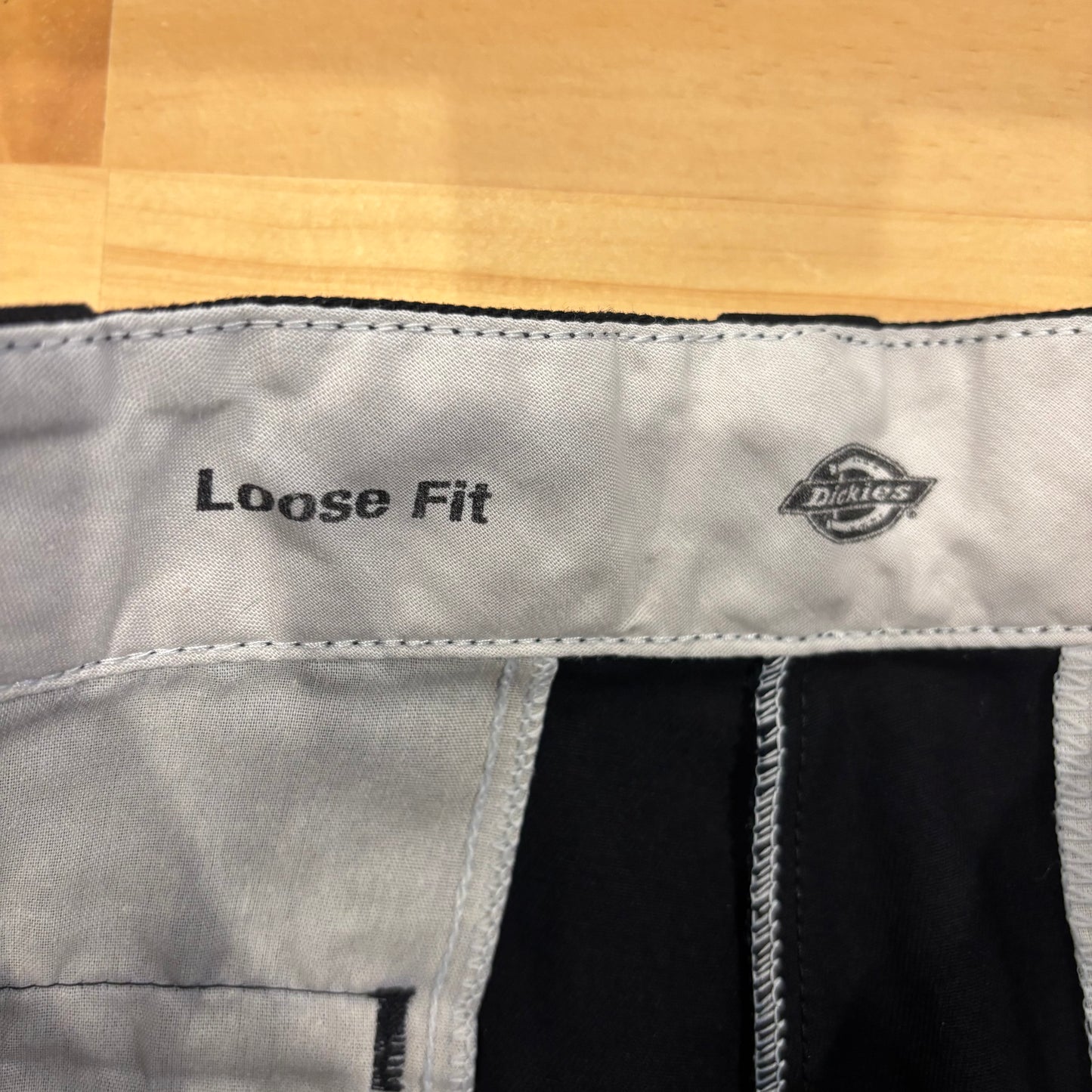 00's Dickies Loose Fit ディッキーズ チノパン ワークパンツ 黒 (34×30)/B4008P-SO