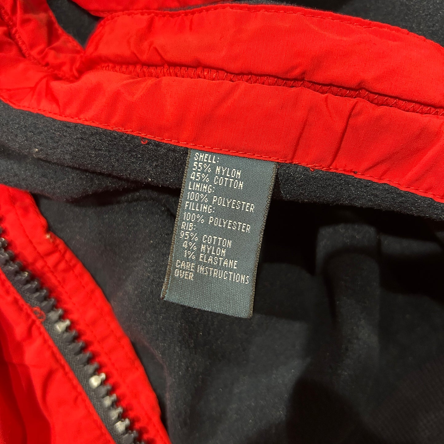 90's~00's Polo by Ralph Lauren ラルフローレン Southwald Sailing Jacket セーリングジャケット 赤(L)/A8398J-SO