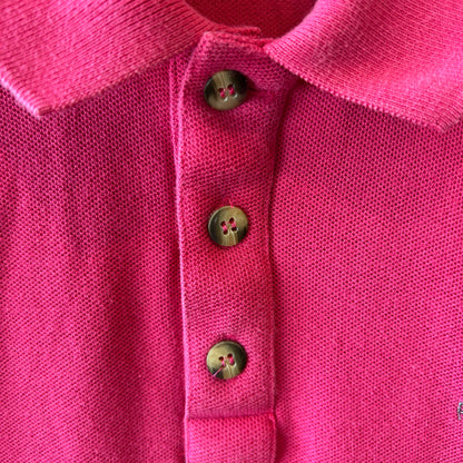 90's Patagonia パタゴニア 鹿の子ポロシャツ コットン ピンク(M)/C0924T-SO