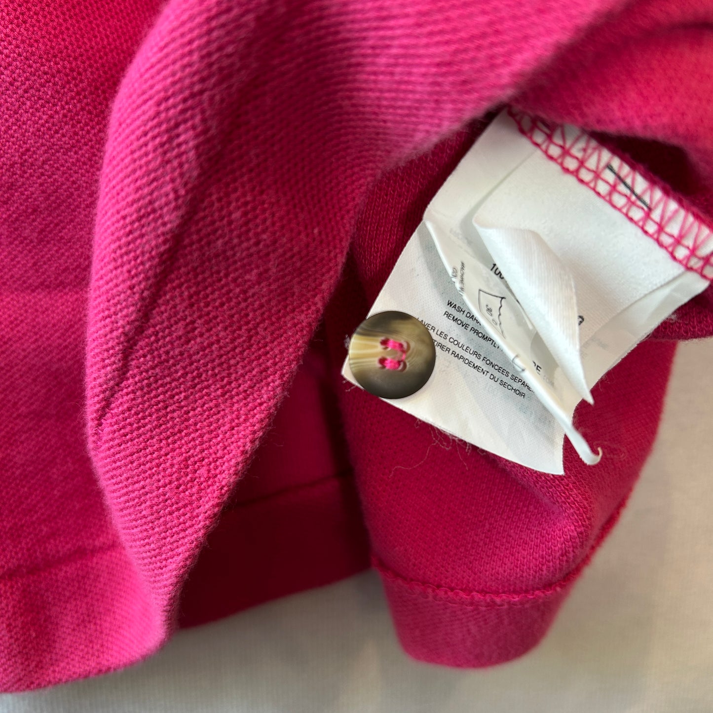 90's Patagonia パタゴニア 鹿の子ポロシャツ コットン ピンク(M)/C0924T-SO